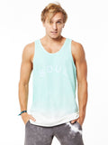 JAX TANK BLUE FADE