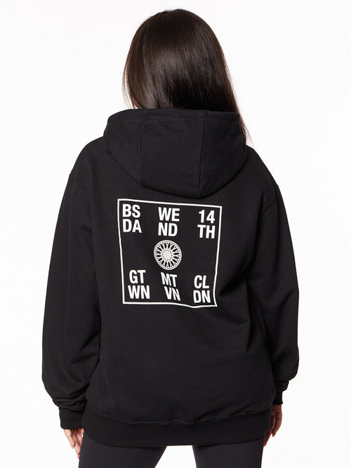 BLACK KINGSLEY HOODIE
