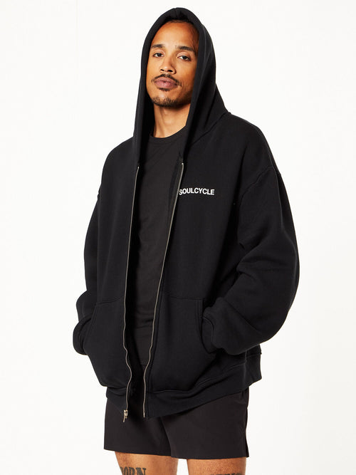 BLACK JAMES ZIP UP
