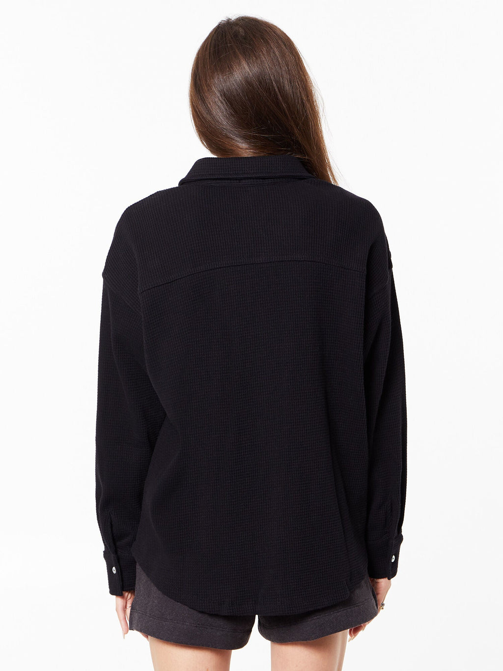 THERMAL BUTTON DOWN SHIRT