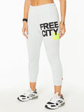 FREECITYLARGE HTHR 3/4 SWEATS